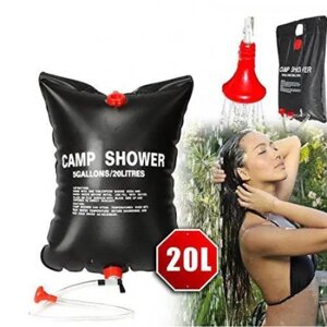 Похідний душ Camp Shower 20 л. туристичний переносний душ для дачі