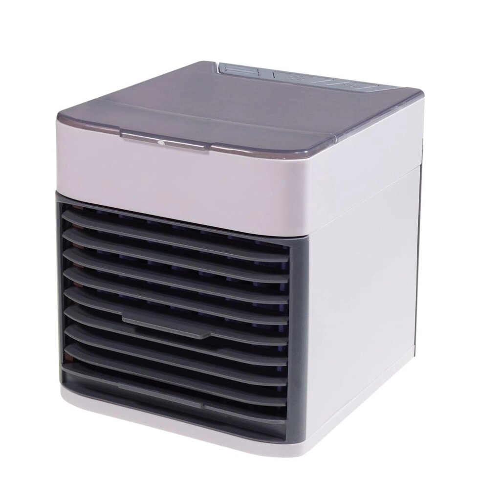 Портативний міні вентилятор зволожувач для охолодження повітря 3 в 1 від компанії Інтернет-магазин  towershop.online - фото 1