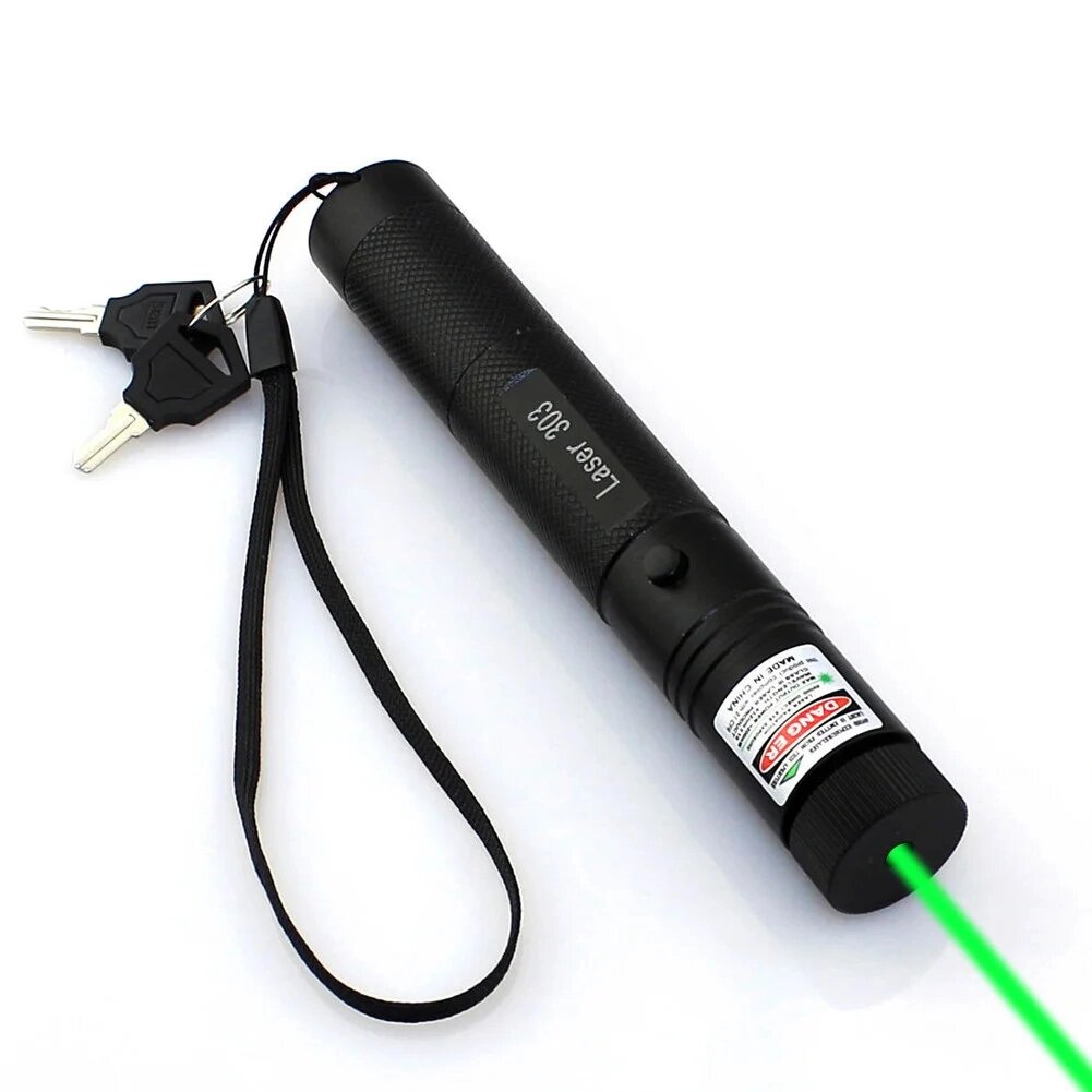 Потужна лазерна указка Laser 303 Green 1000 mW від компанії Інтернет-магазин  towershop.online - фото 1