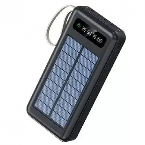 Power Bank Solar Smart 1015 зарядний пристрій на сонячній батареї 10000mAh та Led індикаторами заряду від компанії Інтернет-магазин  towershop.online - фото 1