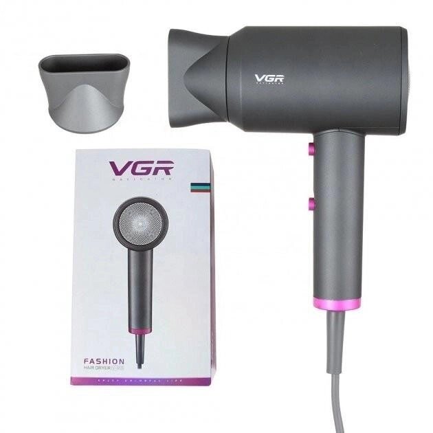Професійний фен для сушіння та укладання волосся VGR V-400 2000 Вт 3 темперурних 2 швидкісних режиму від компанії Інтернет-магазин  towershop.online - фото 1