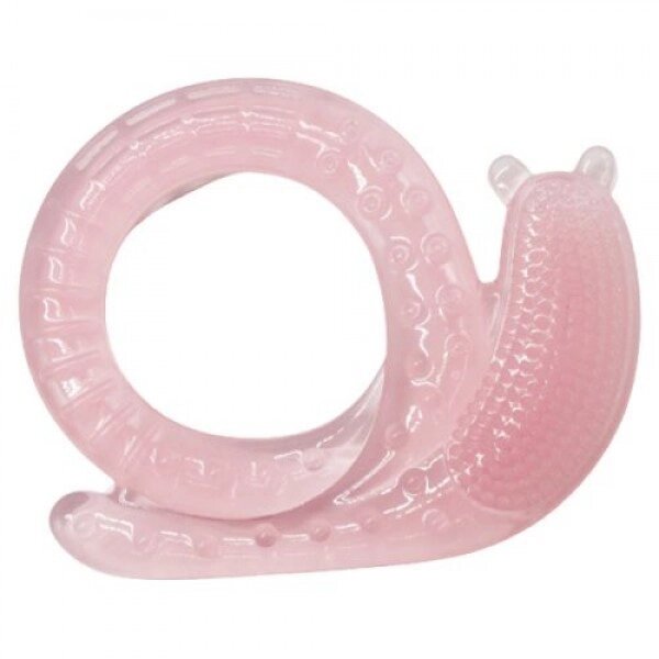 Прорезыватель для зубов "Улитка", розовый від компанії Інтернет-магазин  towershop.online - фото 1