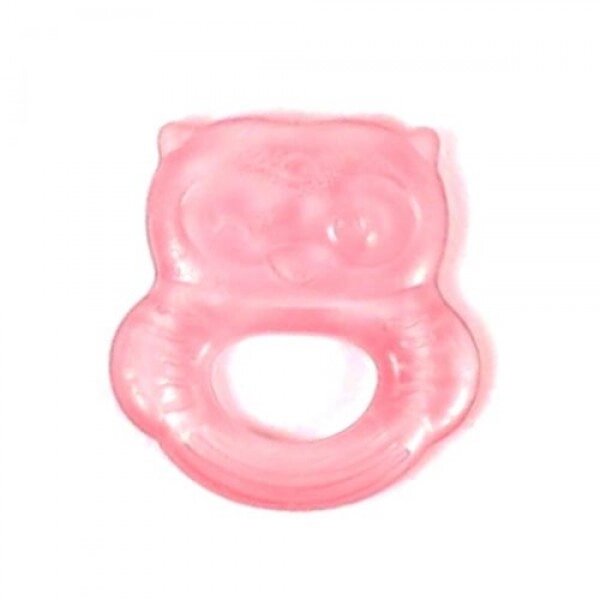 Прорізувач для зубів, із водою "Сова" (рожевий) від компанії Інтернет-магазин  towershop.online - фото 1