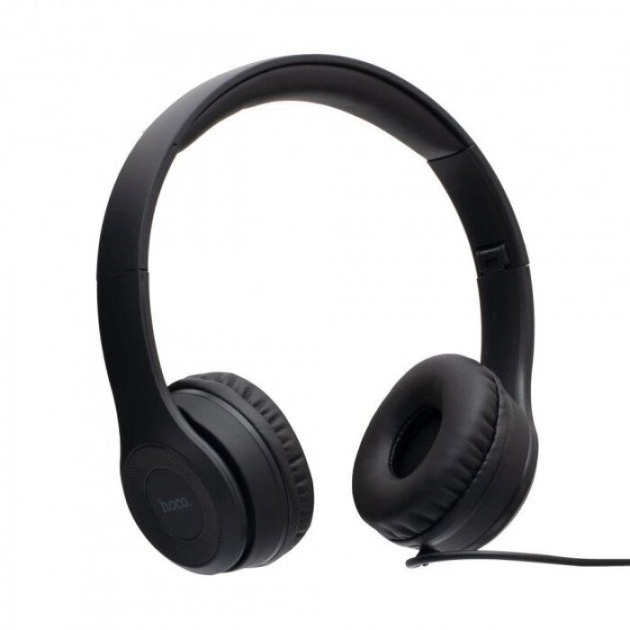 Провідні навушники Hoco W21 Graceful Charm Чорні від компанії Інтернет-магазин  towershop.online - фото 1