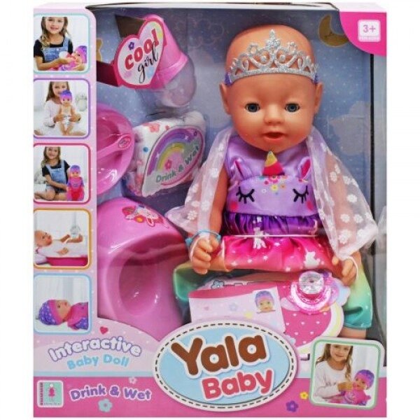 Пупс "Yala Baby: Drink & Wet" (30 см), вид 4 від компанії Інтернет-магазин  towershop.online - фото 1