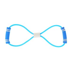 Гумка еспандер для фітнесу, колір блакитний (середній рівень навантаження)