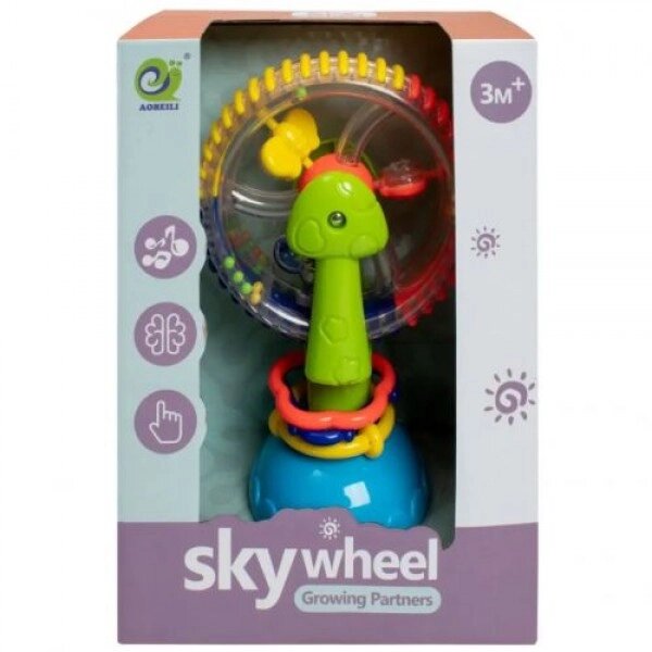 Розвиваюча іграшка-брязкальце "Карусель" від компанії Інтернет-магазин  towershop.online - фото 1