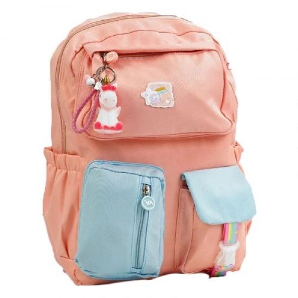 Рюкзак дитячий "Єдинороги" (рожевий) від компанії Інтернет-магазин  towershop.online - фото 1