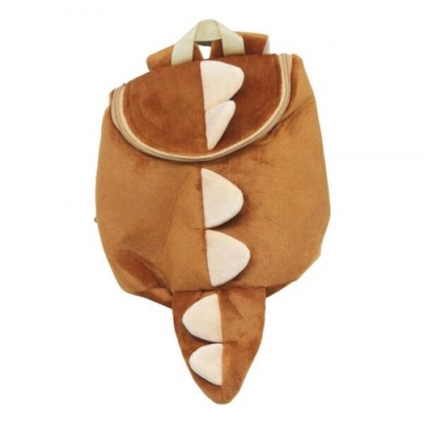 Рюкзак м'який "Динозаврик" (коричневий) від компанії Інтернет-магазин  towershop.online - фото 1