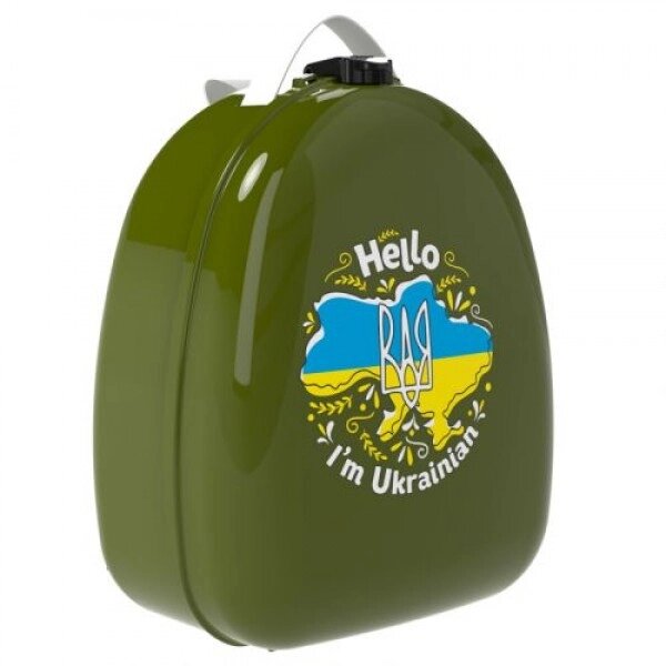 Рюкзак пластиковий "Патріот", зелений від компанії Інтернет-магазин  towershop.online - фото 1