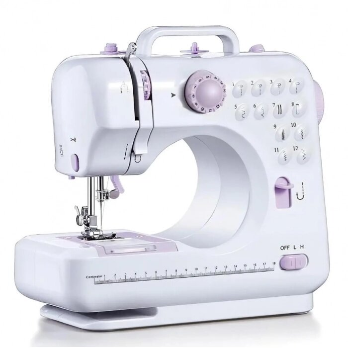 Швейна машинка Sewing Machine з адаптером 220В та педаллю Yasm 505 12 в 1 від компанії Інтернет-магазин  towershop.online - фото 1