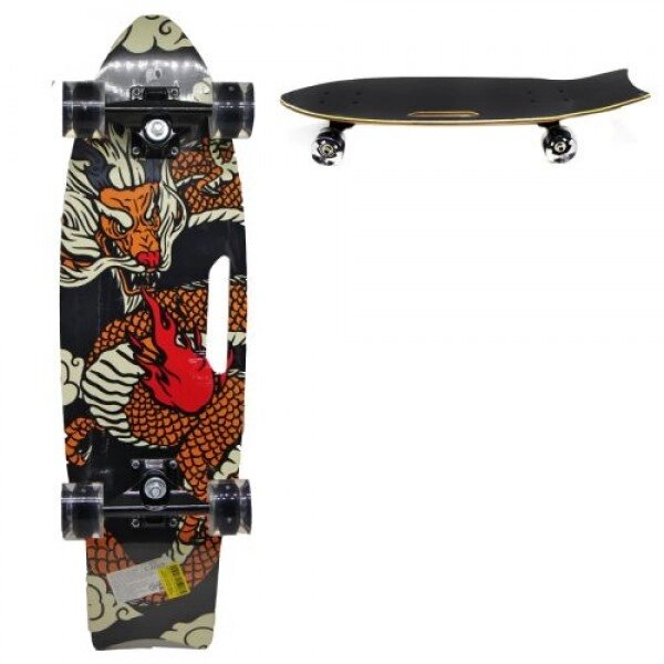Скейтборд з ручкою "Китайський дракон", 72 cм від компанії Інтернет-магазин  towershop.online - фото 1