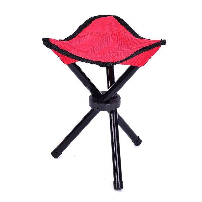 Складний стілець штатива (червоний) від компанії Інтернет-магазин  towershop.online - фото 1