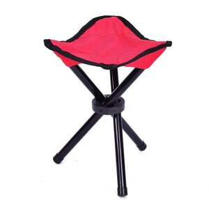 Складний стілець штатива (червоний)