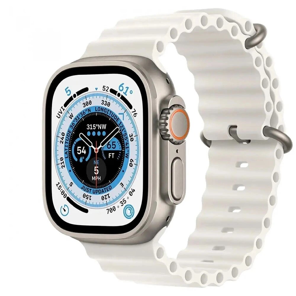 Смарт годинник WATCH L8 Ultra Max. Колір: білий від компанії Інтернет-магазин  towershop.online - фото 1