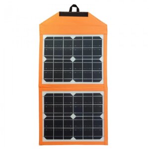 Сонячна панель трансформер GDTimes GD-ZD0610 15Вт заряджання від сонця Solar Panel на 3 USB