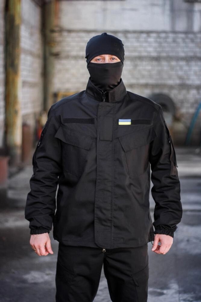 Тактична куртка Ріп-стоп чорна від компанії Інтернет-магазин  towershop.online - фото 1