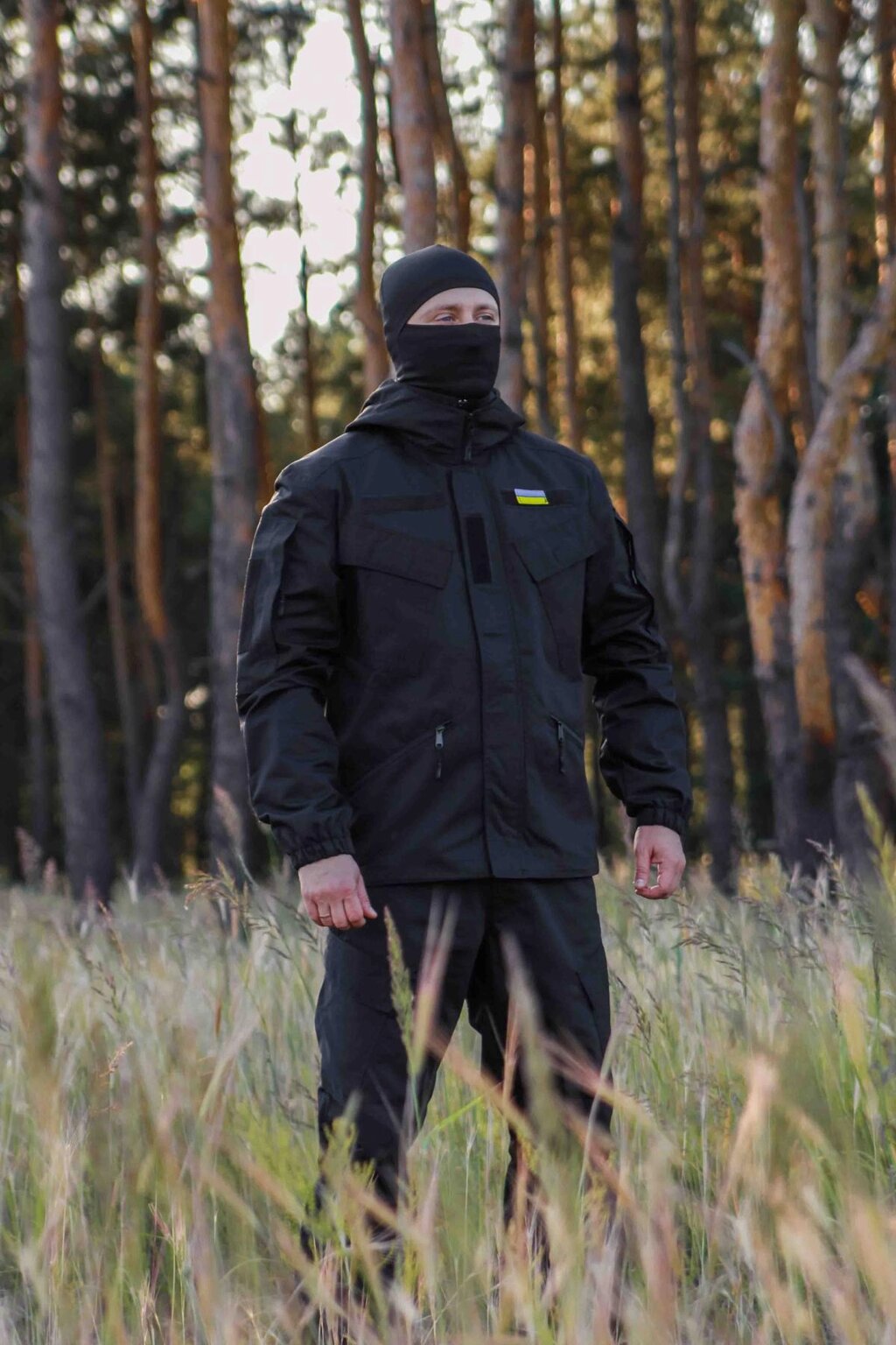 Тактична куртка з капюшоном Ріп-стоп чорна від компанії Інтернет-магазин  towershop.online - фото 1