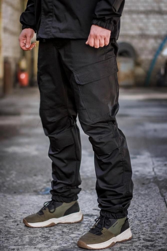 Тактичні штани Ріп-стоп чорні від компанії Інтернет-магазин  towershop.online - фото 1