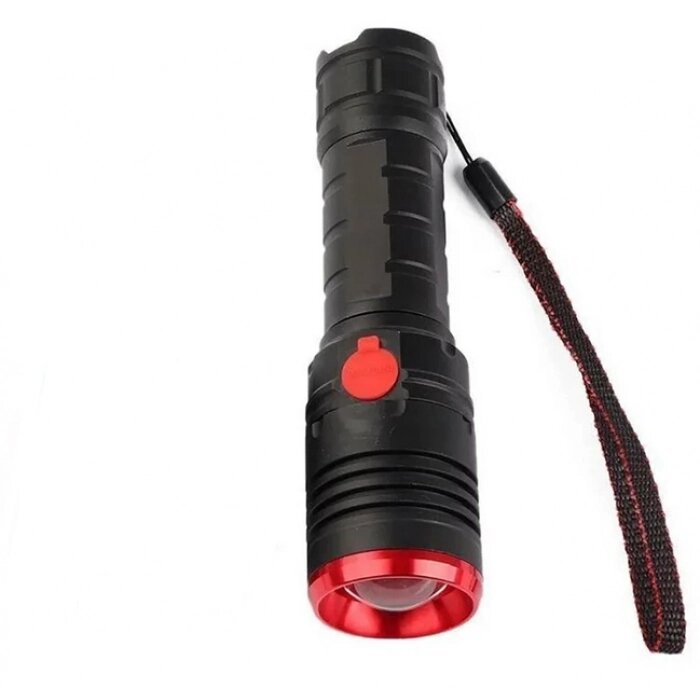 Тактичний ручний ліхтар X-Balog BL-A02-P50 з зарядкою USB ліхтарик від компанії Інтернет-магазин  towershop.online - фото 1