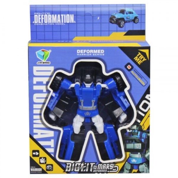 Трансформер "Deformation warrior", синій від компанії Інтернет-магазин  towershop.online - фото 1