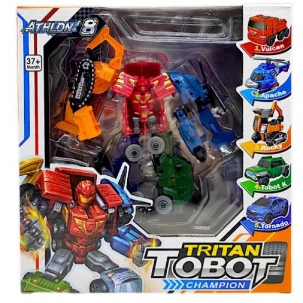 Трансформер "Tritan Tobot. Champion" (18 см) від компанії Інтернет-магазин  towershop.online - фото 1