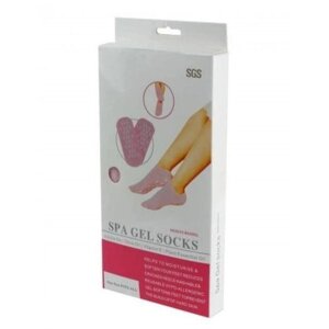 Зволожуючі Гелеві Шкарпетки для Догляду Ногами SGS Spa Gel Socks від Сухості та Тріщин