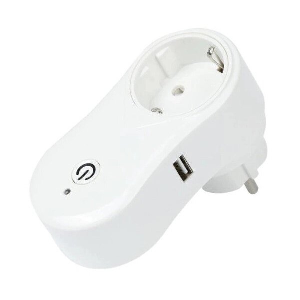 Вай-Фай розетка з USB Wi-Fi socket від компанії Інтернет-магазин  towershop.online - фото 1