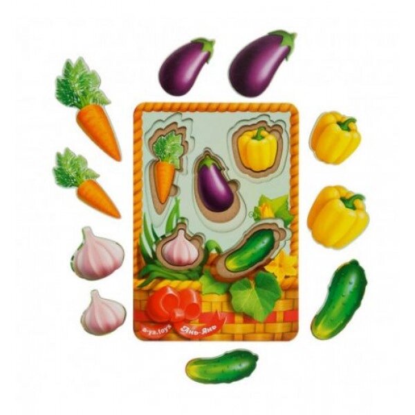 Вставки більш-менш "кошик з овочами 1" від компанії Інтернет-магазин  towershop.online - фото 1