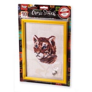 Вишивка у канві "Cross Stitch: Тигр"