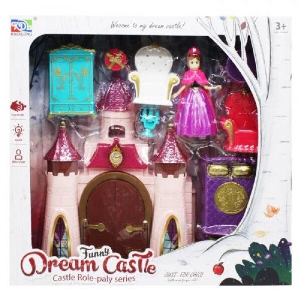 Замок для ляльок "Замок мрії" від компанії Інтернет-магазин  towershop.online - фото 1