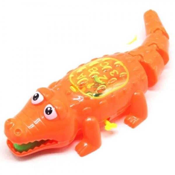 Заводна іграшка "Крокодил", 31 см ( помаранчевий ) від компанії Інтернет-магазин  towershop.online - фото 1