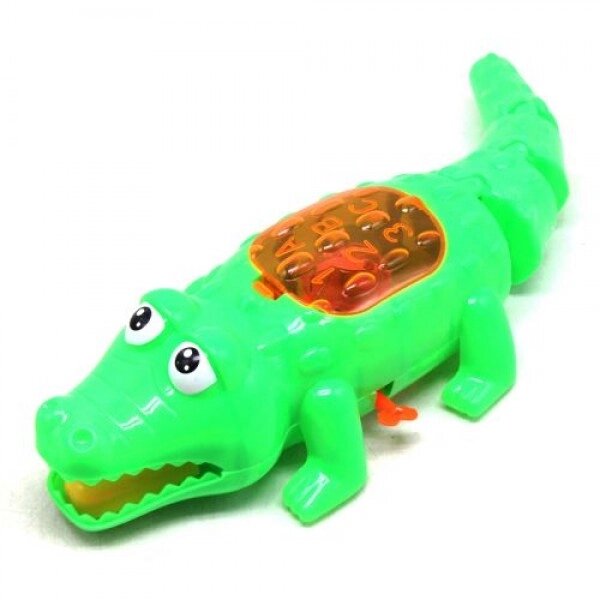 Заводна іграшка "Крокодил", 31 см ( зелений ) від компанії Інтернет-магазин  towershop.online - фото 1