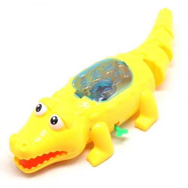 Заводна іграшка "Крокодил", 31 см ( жовтий ) від компанії Інтернет-магазин  towershop.online - фото 1