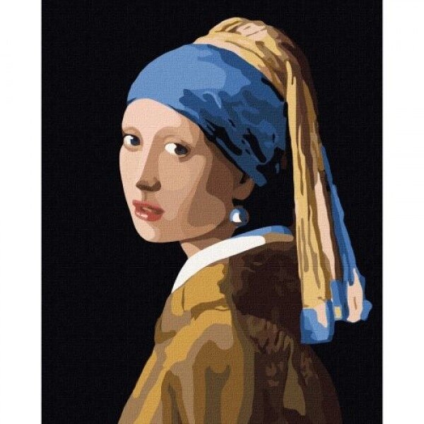 Зображення на цифрах "Дівчина з перловими сережками" від компанії Інтернет-магазин  towershop.online - фото 1