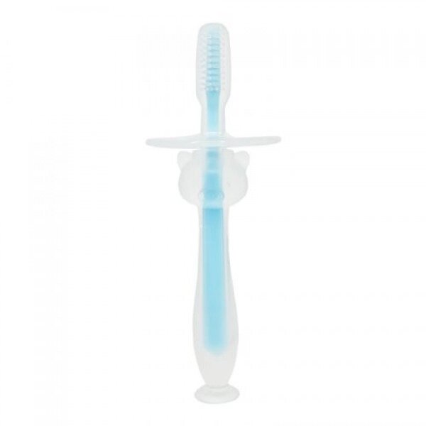 Зубна щітка з обмежувачем, блакитний від компанії Інтернет-магазин  towershop.online - фото 1
