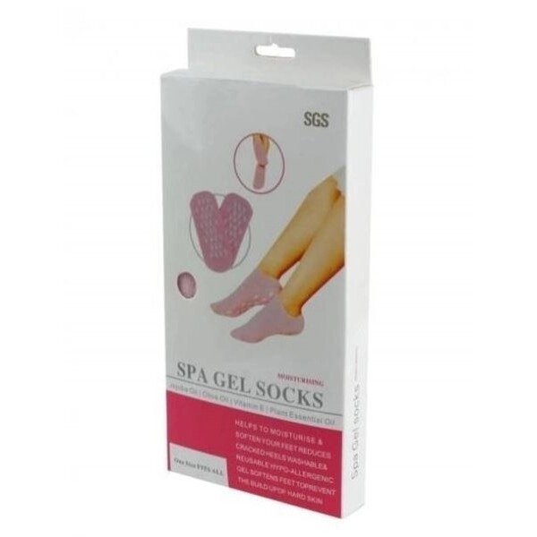 Зволожуючі Гелеві Шкарпетки для Догляду Ногами SGS Spa Gel Socks від Сухості та Тріщин від компанії Інтернет-магазин  towershop.online - фото 1