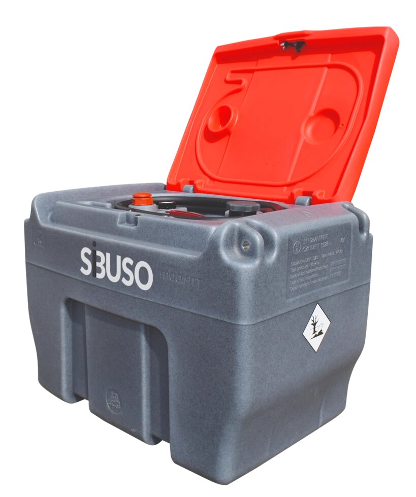 Мобільна заправка резервуар SIBUSO CM300 Basic 300 Літрів для дизельного палива від компанії СЕТ ЕНЕРДЖИ - фото 1