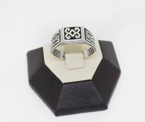 Кільце срібне з емаллю 20 6,55 г