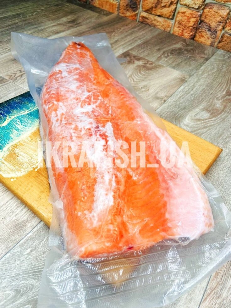 Филе красной рыбы сёмги 2+ в/у ##от компании## Ikrafish_ua - ##фото## 1