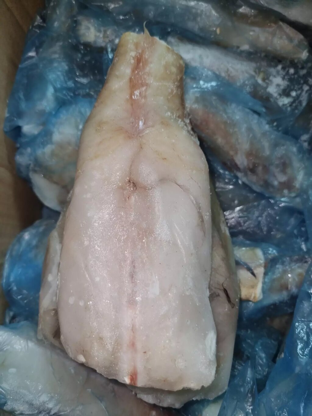 Морський чорт хвости без шкіри свіжоморожені від компанії Ikrafish_ua - фото 1