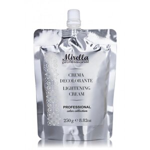 Освітлювальні вершки для волосся з гідролізатами шовку 250 мл, Mirella Professional Lightening Cream