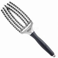 Щітка Olivia Garden Finger Brush Combo Medium Trinity Silver