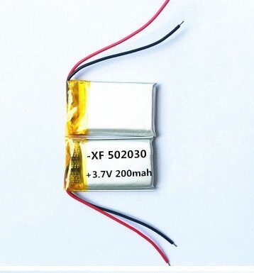 Акумулятор літій-полімерний 200 mAh 3.7 V 502030 від компанії Інтернет-магазин "BUY-OPT" - фото 1