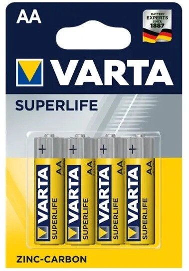 Батарейка Varta AA R06 від компанії Інтернет-магазин "BUY-OPT" - фото 1