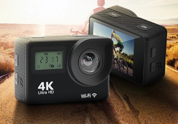 Екшн камера S8 - Full HD 4K Wi-Fi з пультом ДУ від компанії Інтернет-магазин "BUY-OPT" - фото 1