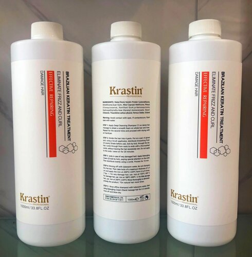Krastin Кератин для випрямлення та відновлення волосся - Brazilian Keratin Treatment 1000 мл