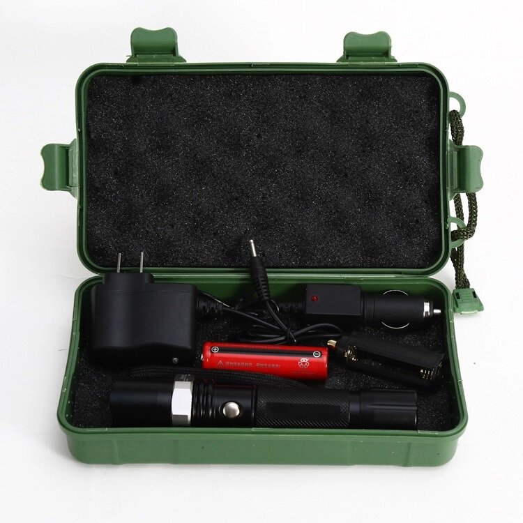 Ліхтарик ручної акумуляторний T8626 від компанії Інтернет-магазин "BUY-OPT" - фото 1