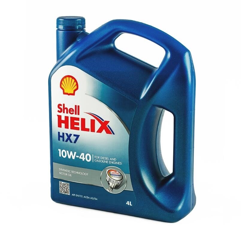 Моторне масло Shell Helix HX7 10w-40 4л. від компанії Інтернет-магазин "BUY-OPT" - фото 1