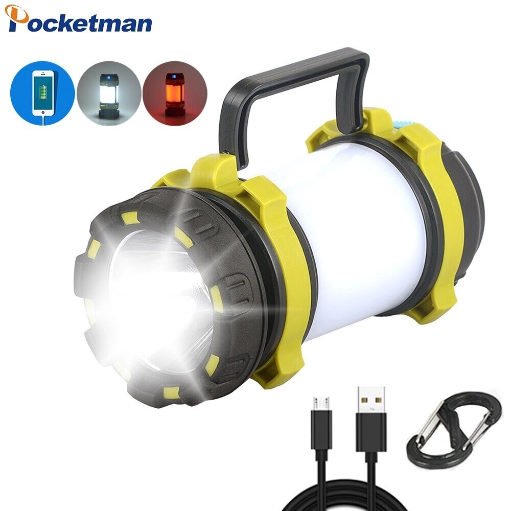 Мультифункціональний кемпінговий ліхтар із функцією Powerbank HC-260 від компанії Інтернет-магазин "BUY-OPT" - фото 1